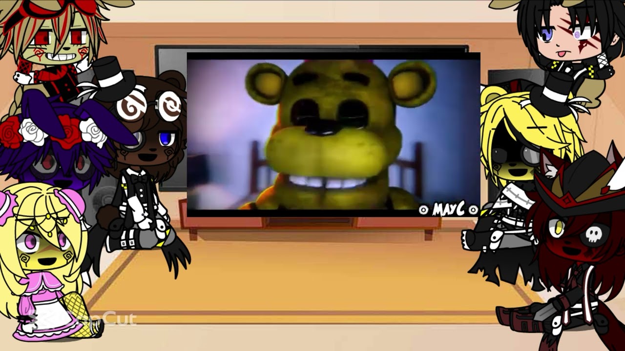 FNAF(William)react to UNTIL WE MEET | FNAF SFM/C4D (COLLAB)