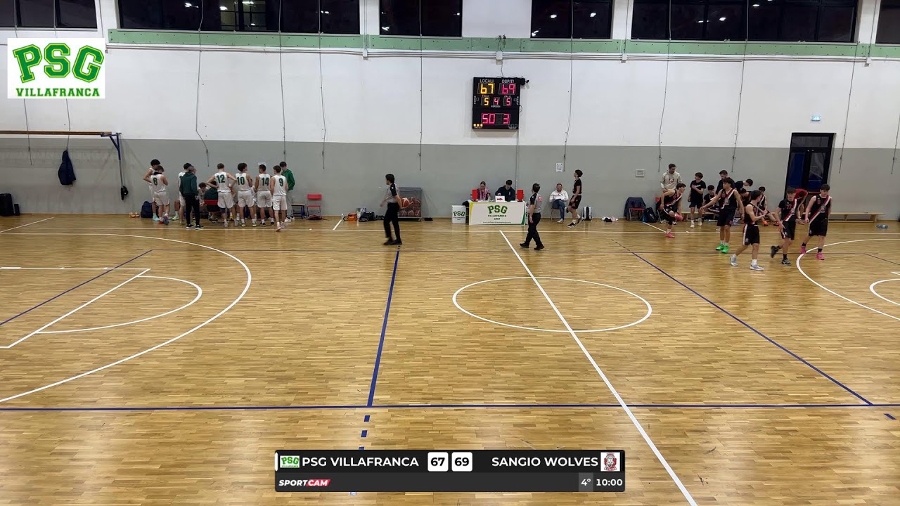 Under 17 Gold - PSG Villafranca - Sangio Wolves - 67-70