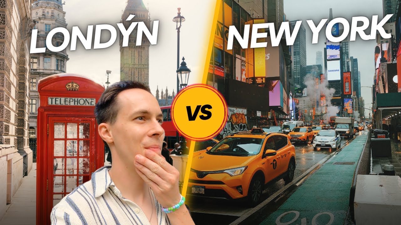 Londýn vs New York - kde se žije lépe?
