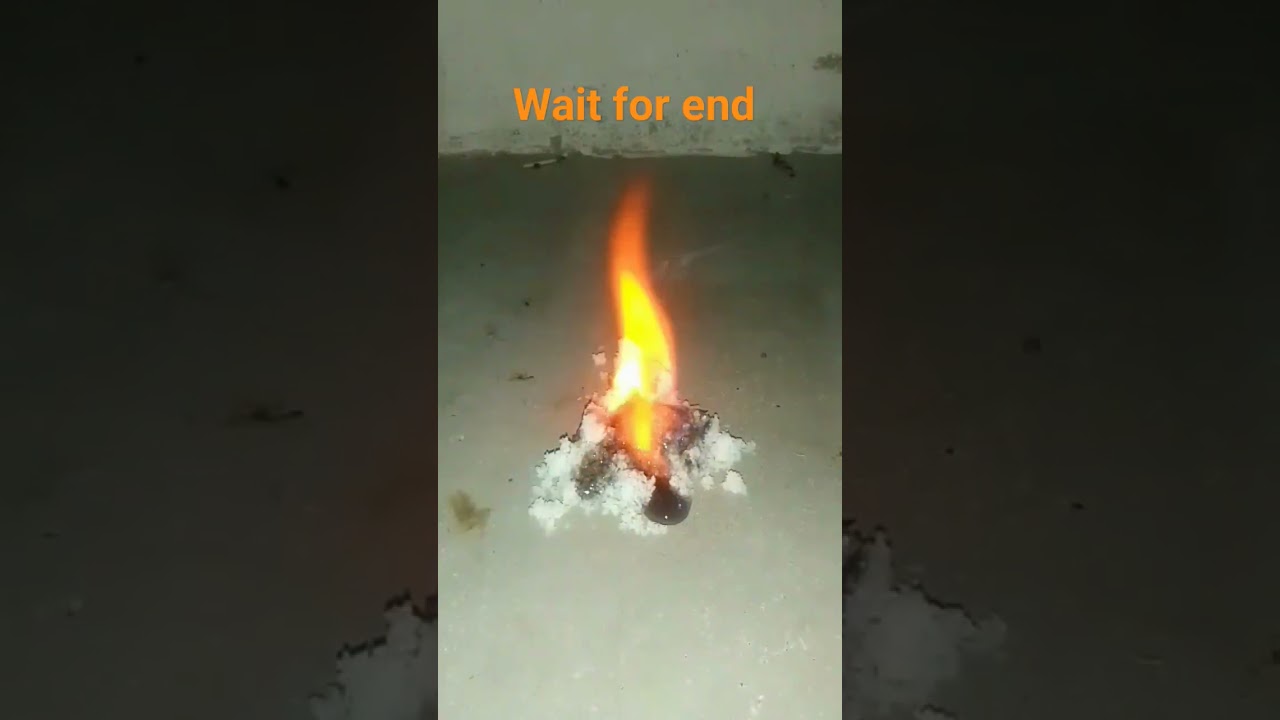 salt reaction with liquid cement#experiment#youtube short vedio#shorts
