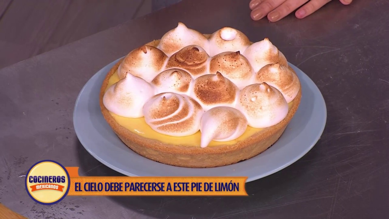 Receta: Tarta de limón | Cocineros Mexicanos