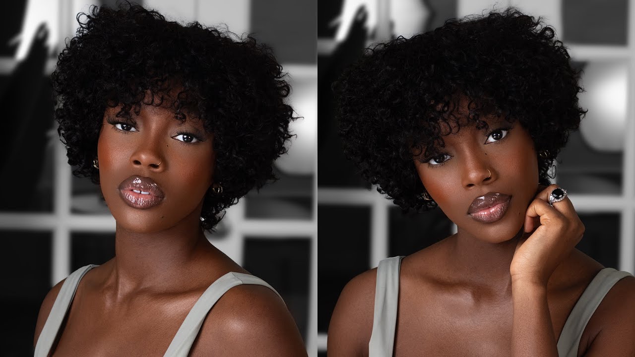 Throw On & Go Short Curly Wig Ft Luvme Hair | Okemute Ugwuamaka