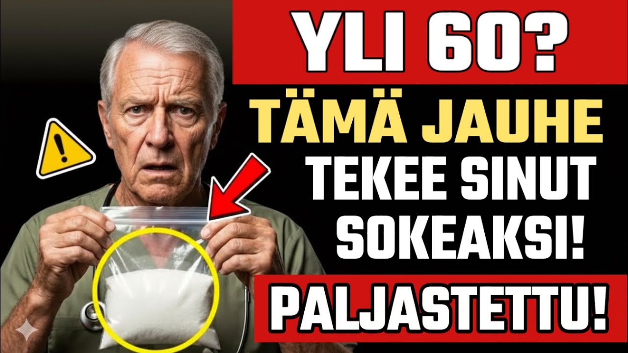 Yli 55? Tämä ainesosa voi tehdä sinut sokeaksi