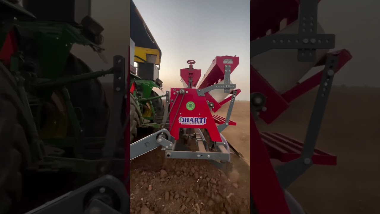 Dharti premium seed drill #dharti #premium #allinone #multicrop