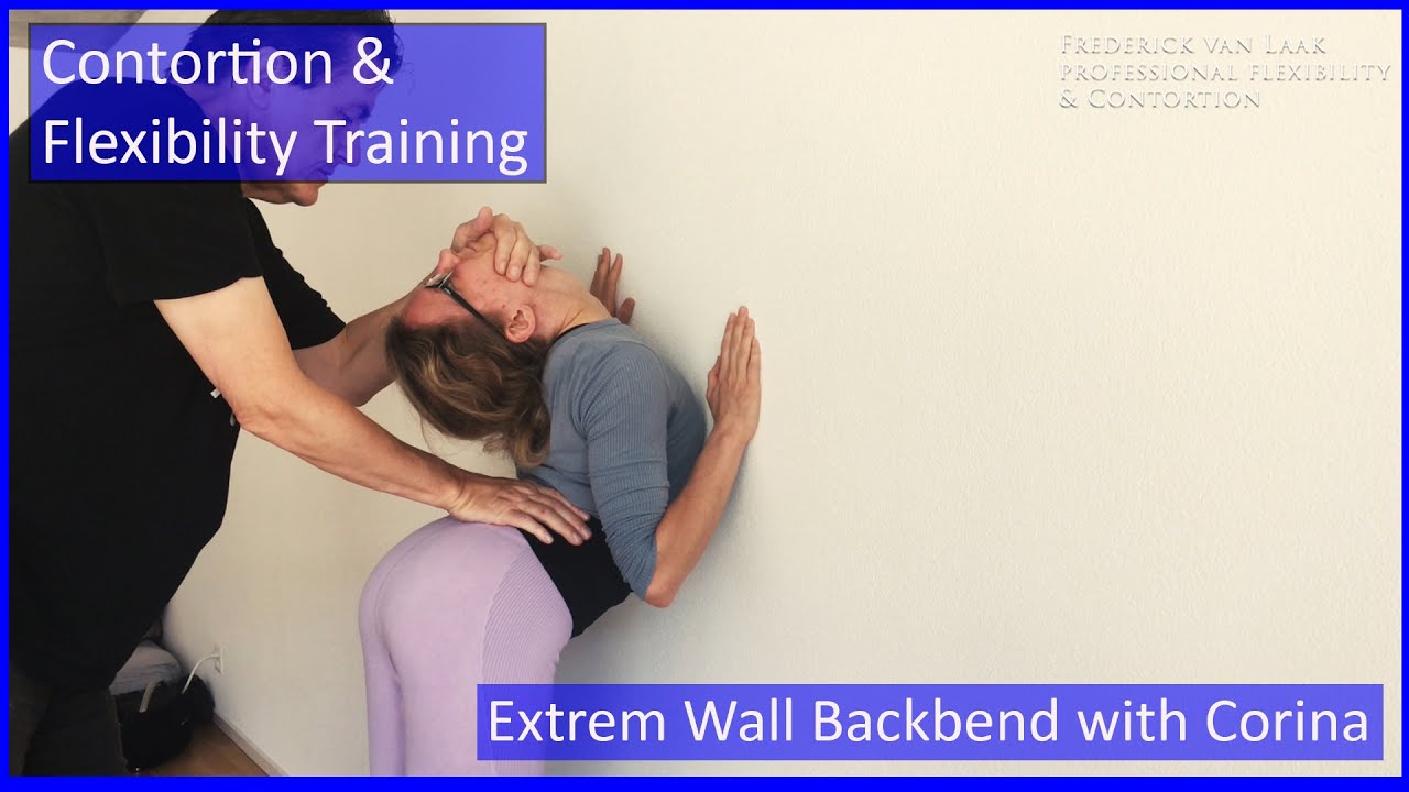92 Flexyart Contortion Training: Extrem Wall Backbend  - Also for Yoga, Pole, Ballet, Dance People