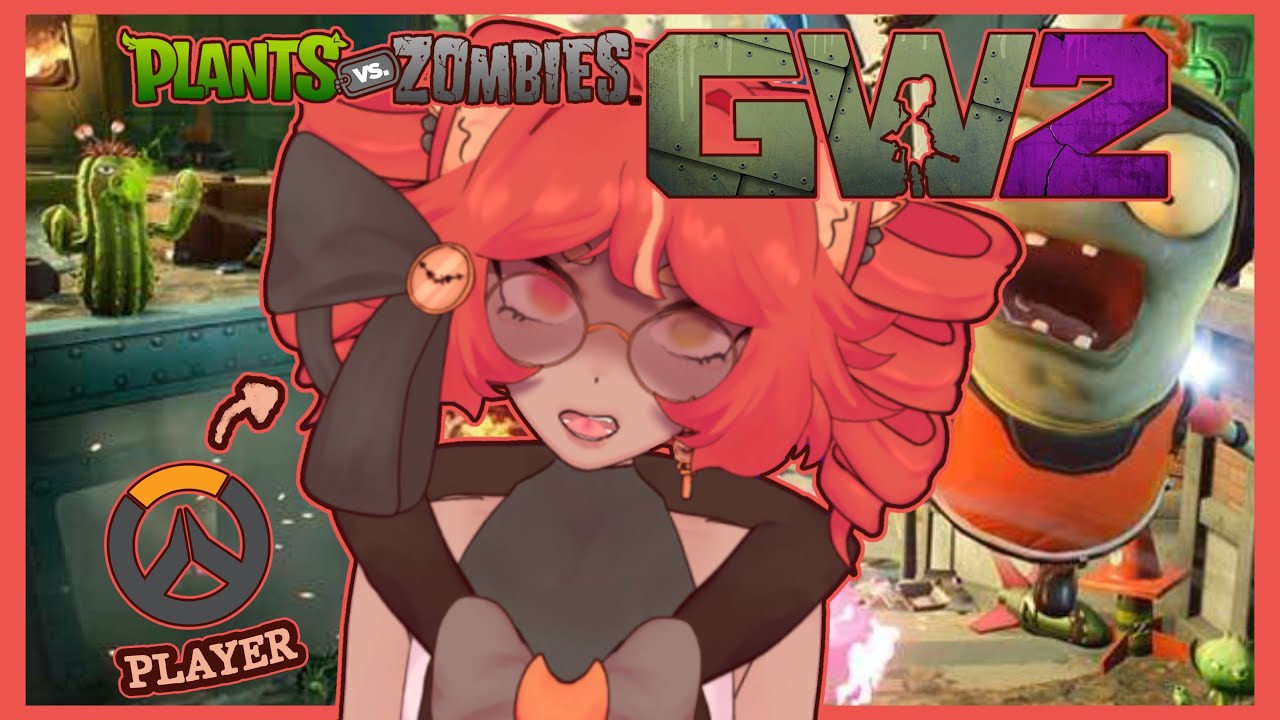 an OVERWATCH player tries PLANTS VS ZOMBIES: GARDEN WARFARE 2 for the first time....