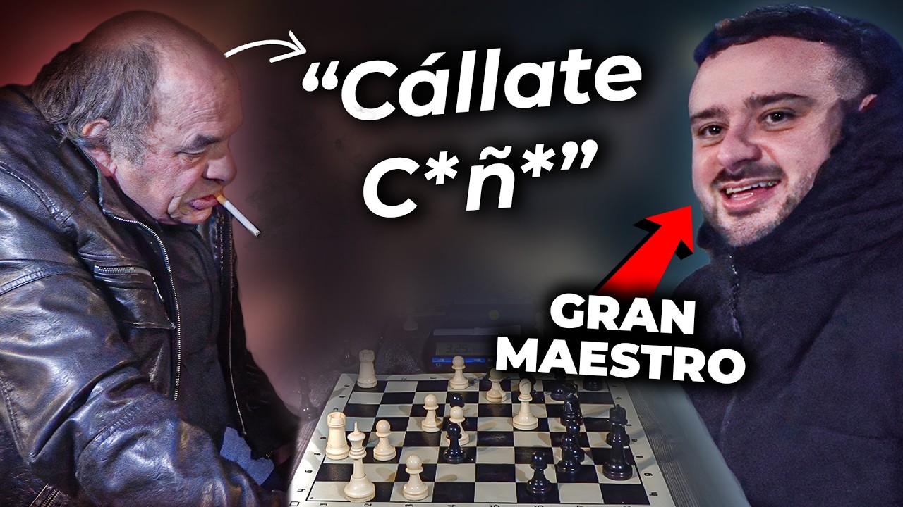 AJEDRECISTA CALLEJERO vacila a GRAN MAESTRO🔥(Pepe Cuenca)