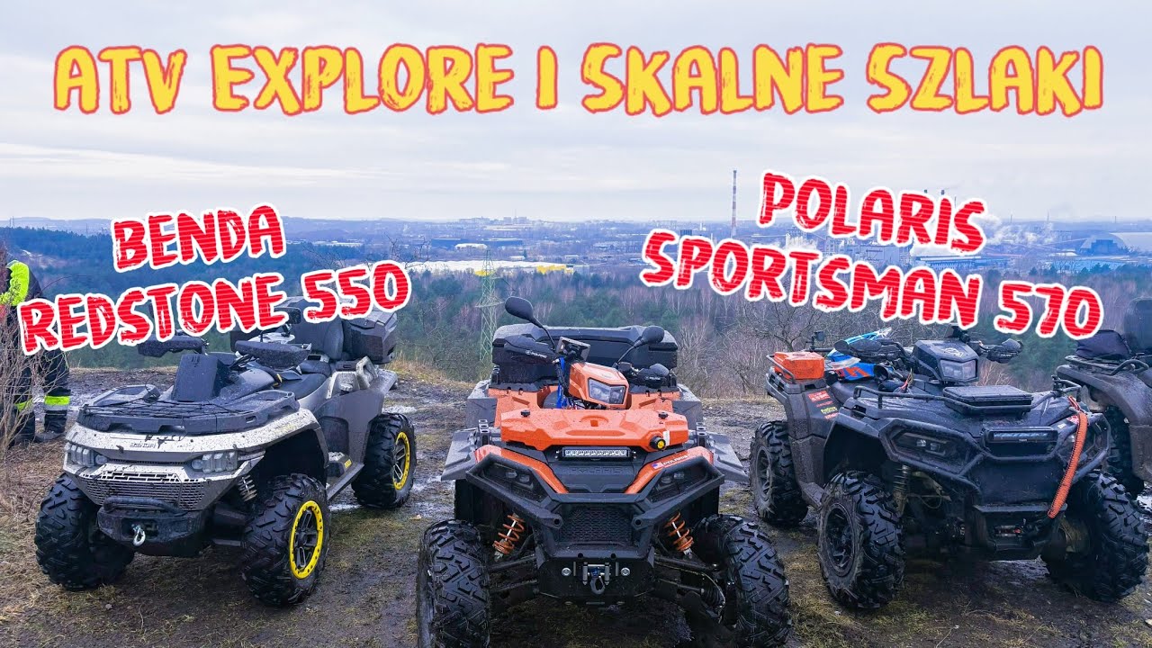 Wreszcie nowe trasy Nowa Benda 550 i nowe przygody z ATV Explore 