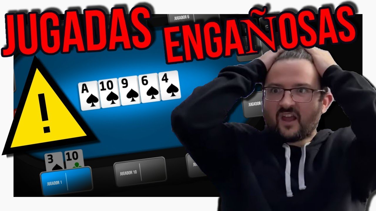 ⚠️CUIDADO con las JUGADAS ENGAÑOSAS 😱 en el poker | Tutorial de Poker