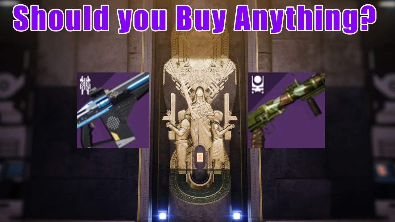 BEST WEAPONS TO GET FROM THE LEGACY SECTION IN THE EXOTIC ARCHIVE? - Destiny 2