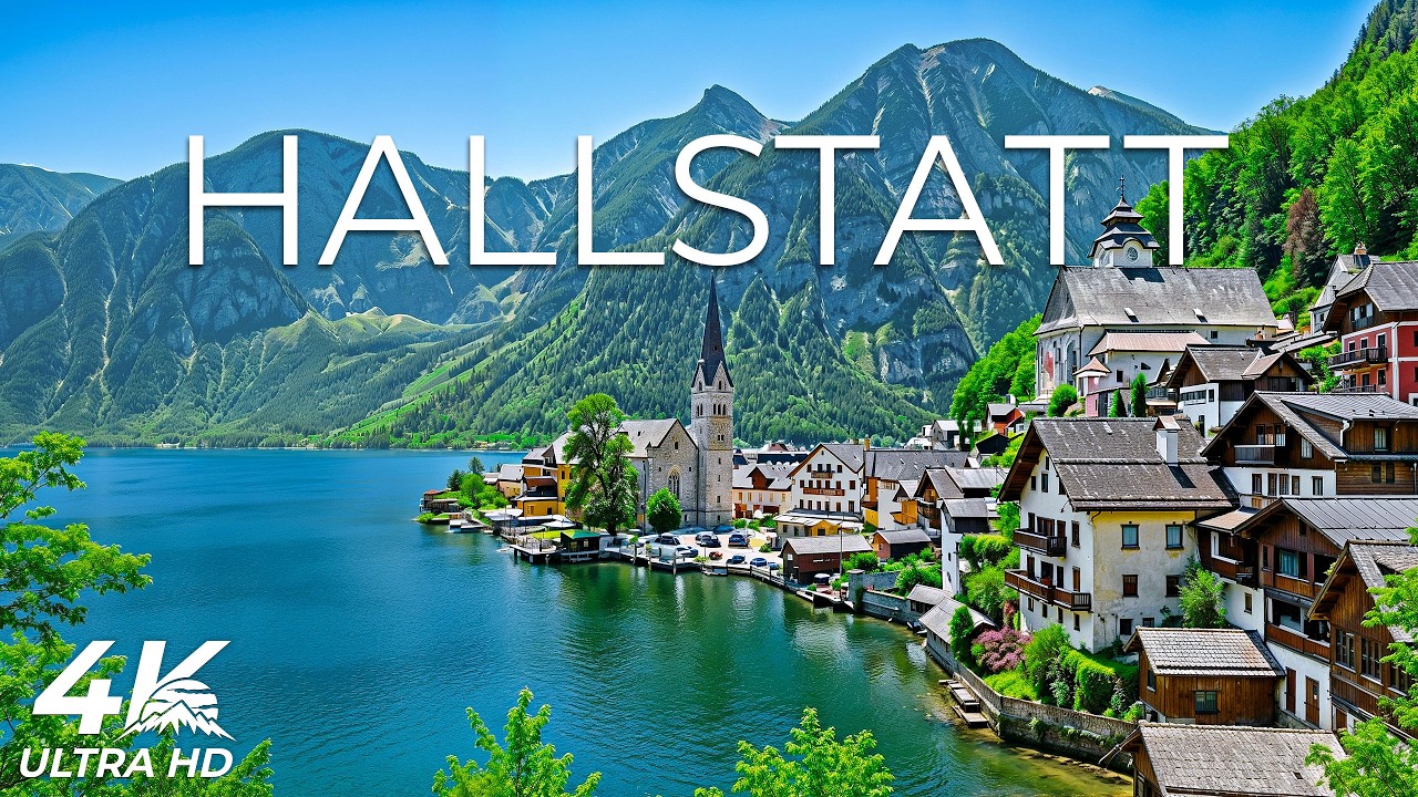 Hallstatt Austria 4K | Lakeside Fairytale – Timber Houses, Mirror Waters & Misty Peaks Above