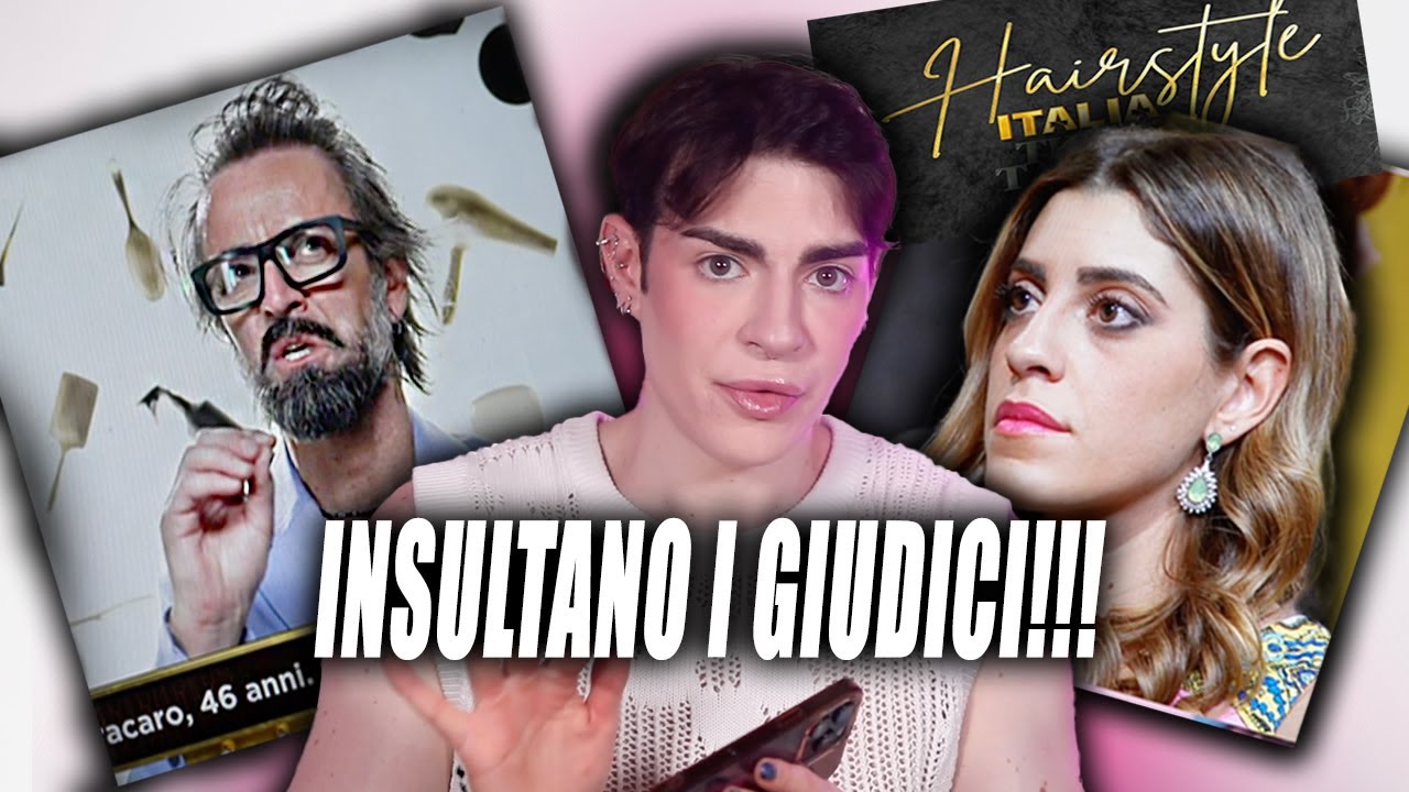 REAGISCO ALL'ACCONCIATORE MIGLIORE D'ITALIA *VOLO ALTISSIMO*