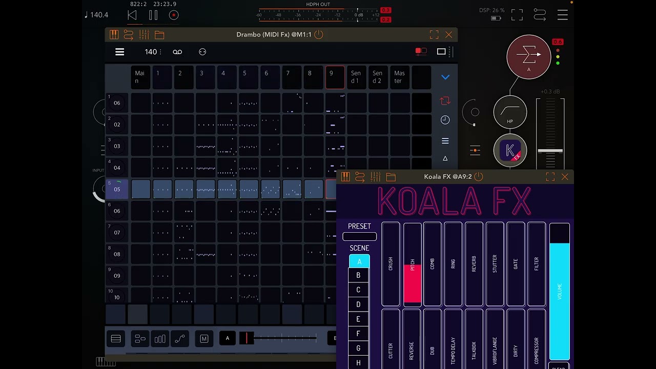 TECHNO WITH DRAMBO AUM AND A BUNCH OF PLUGINS