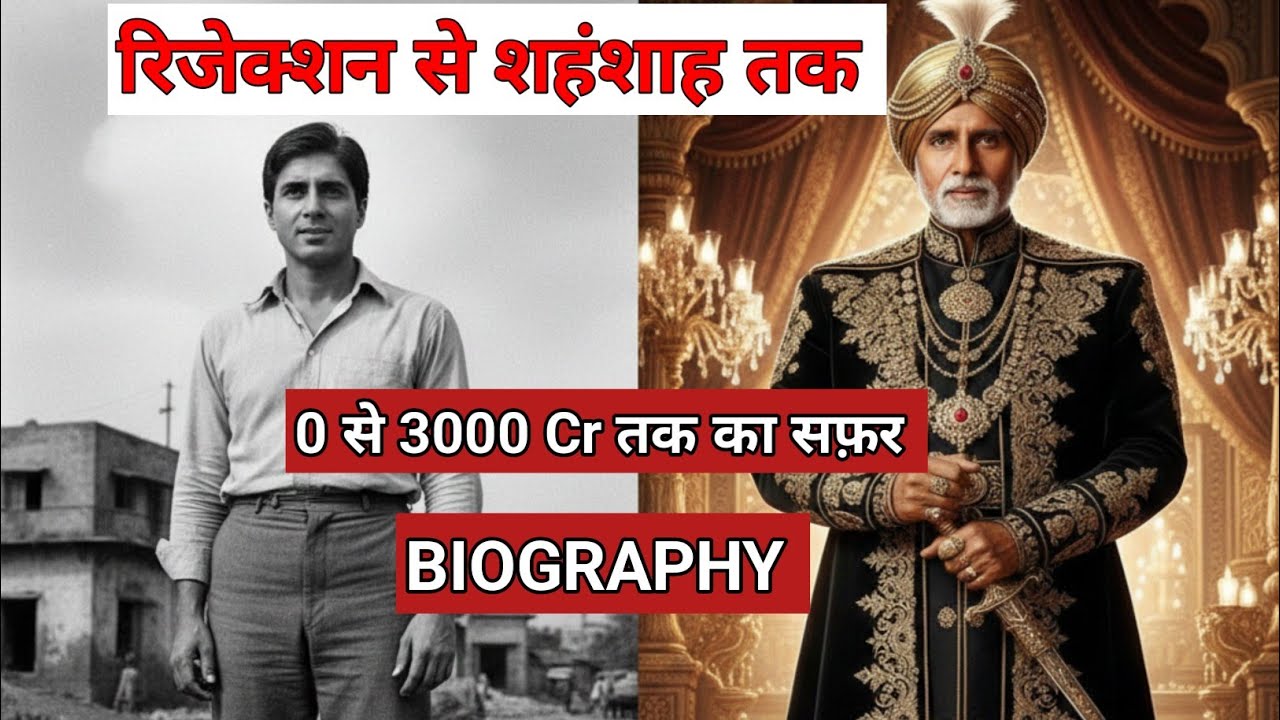 Bollywood Superstar Amitabh Bachchan Biography In Hindi