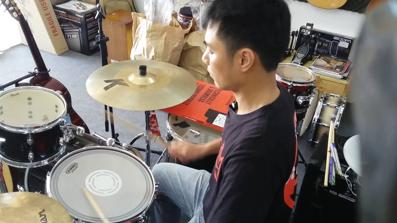 Test mặt Snare: Evans EC Reverse Dot
