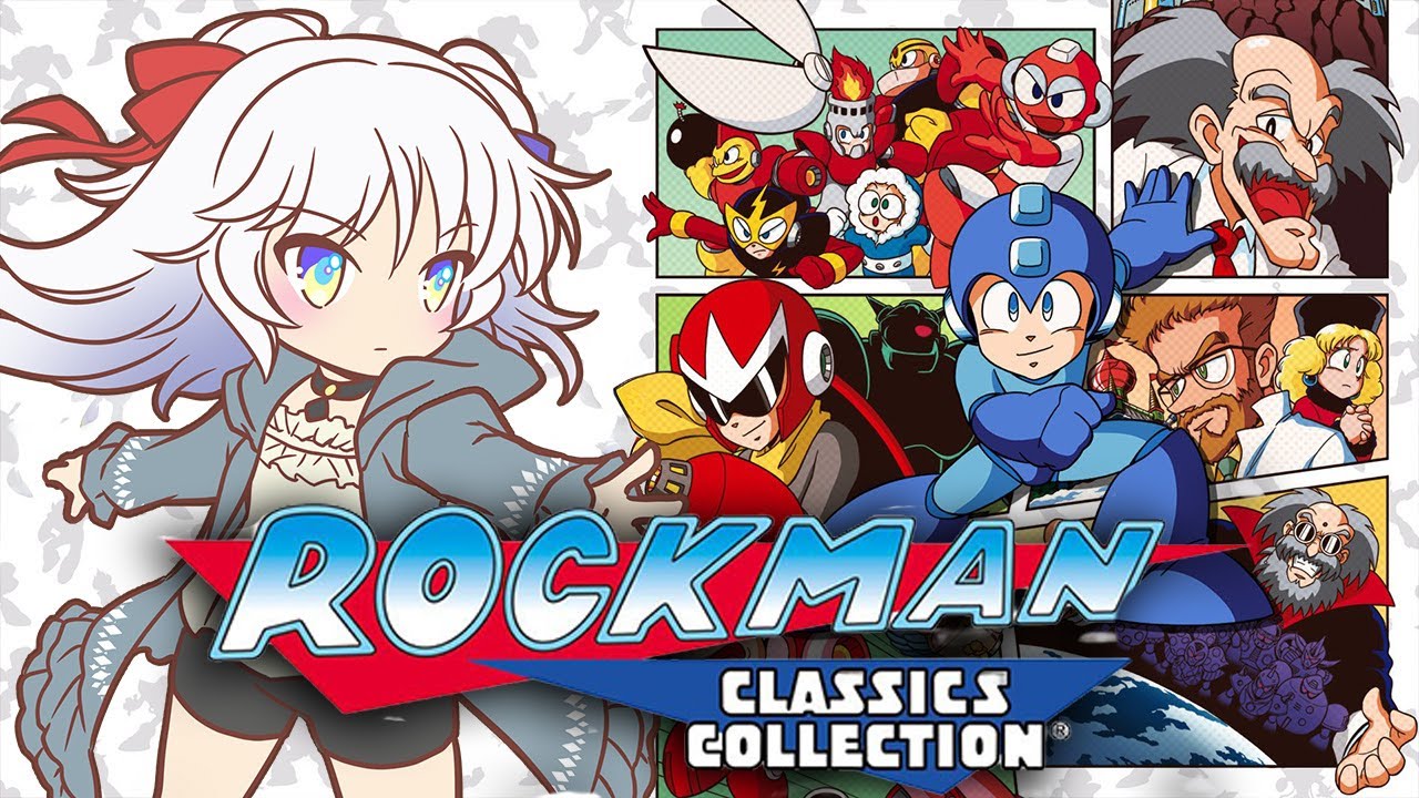 【ロックマン】完全初見❗️❗️でロックマン4を一気にクリアする配信👀【Vtuber/須王マカ/ロックマン クラシックス コレクション】