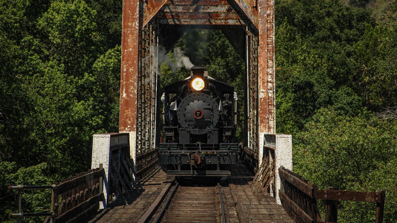 The Skookum Returns To Steam At Niles Canyon Railway 6/11/23
