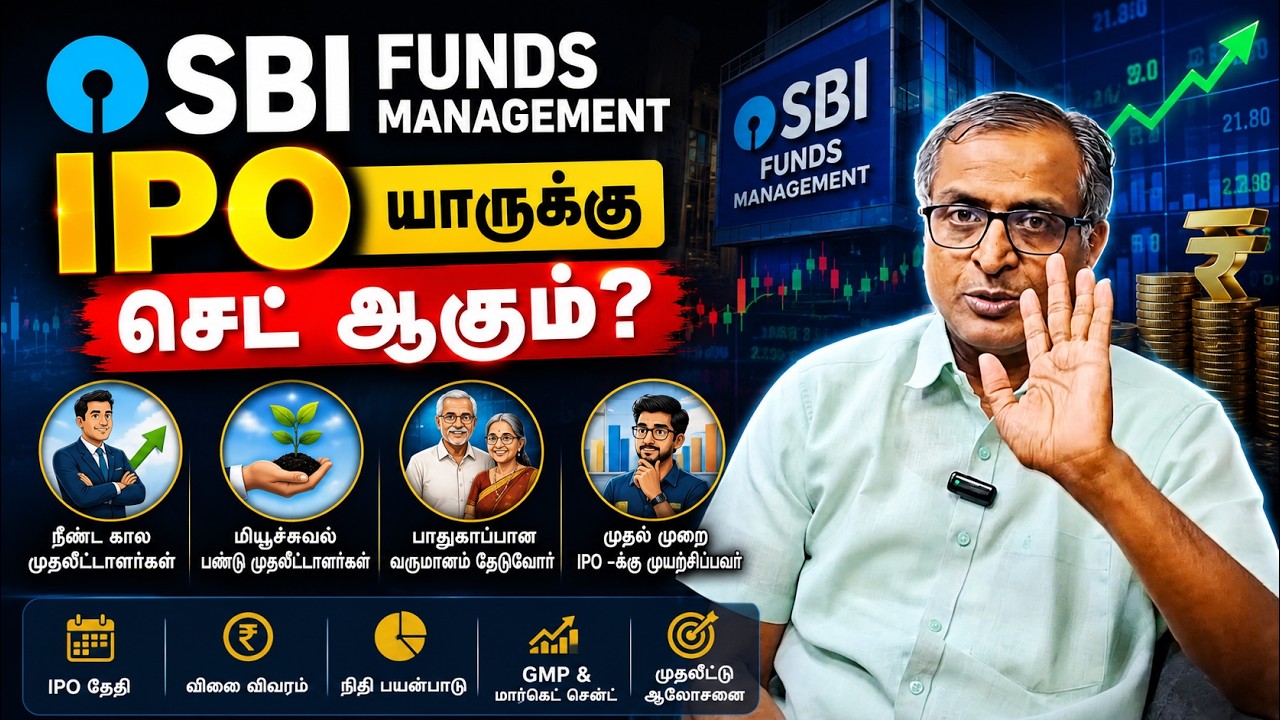 SBI Funds Management IPO யாருக்கு செட் ஆகும். #sbipo #stockmarket