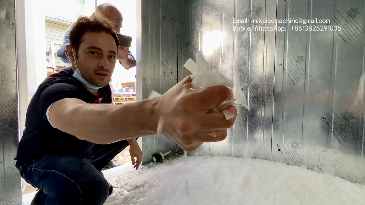 Flake ice machine factory visit video, a trip to a flake ice machine supplier