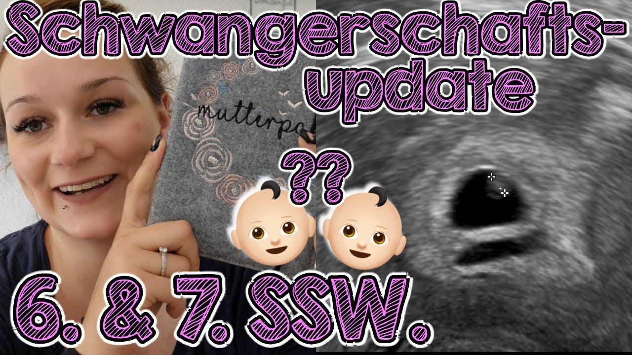 Schwangerschaftsupdate 6 + 7. SSW. | Zwillinge? Blutungen & Krankenhaus 😢