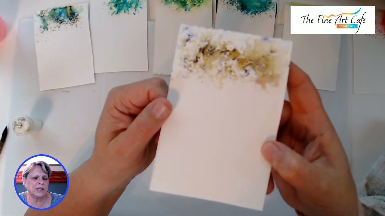 Brusho Colors Live Presentation by The Fine Art Cafe Academy