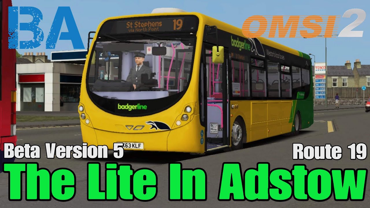 The Lite In Adstow - Route 19 - Streetlite 10.8m - Adstow Project Beta 5 - OMSI 2