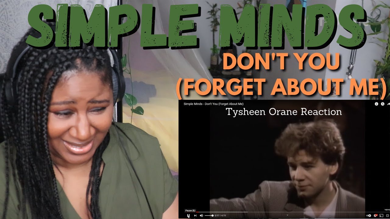 Simple Minds - Don't you forget about me(1985) REACTION