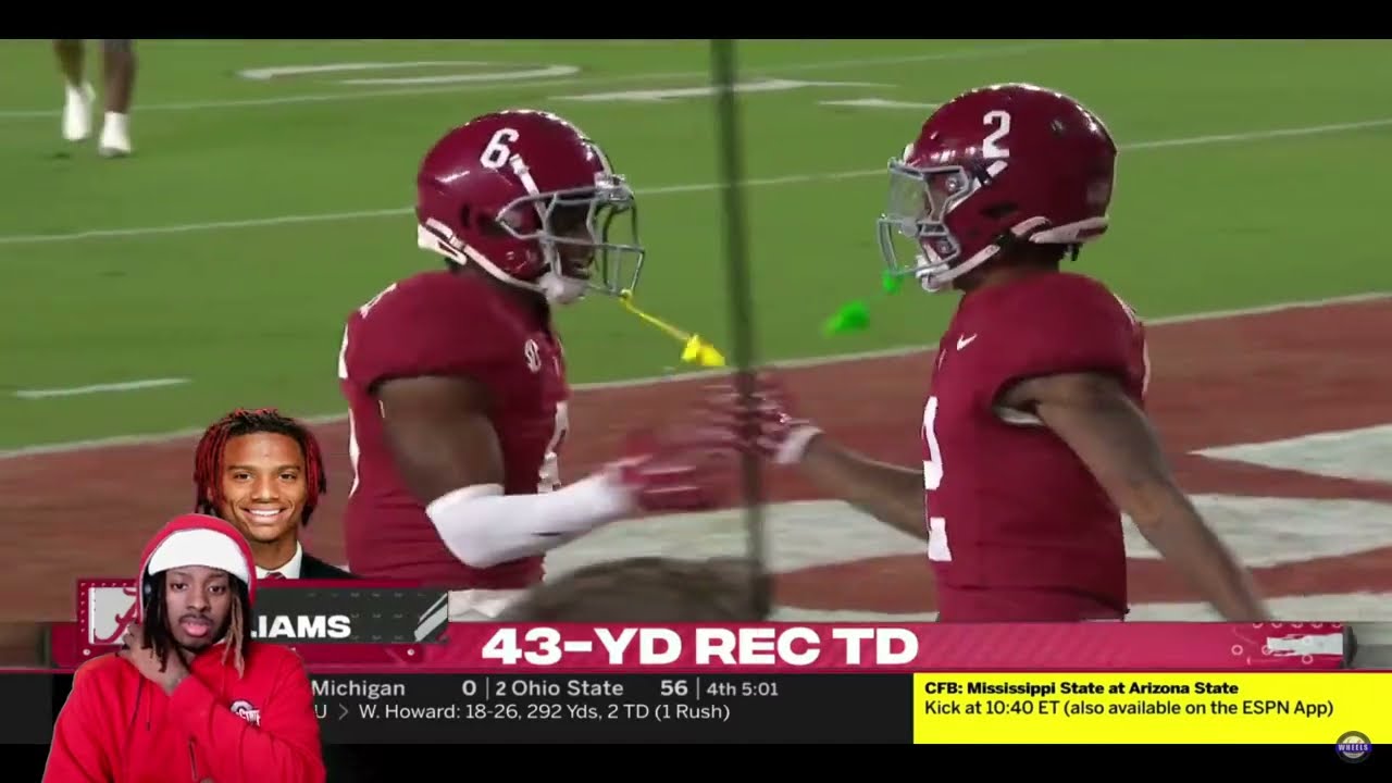 Reacting To 4 Alabama vs USF Full Game Highlights