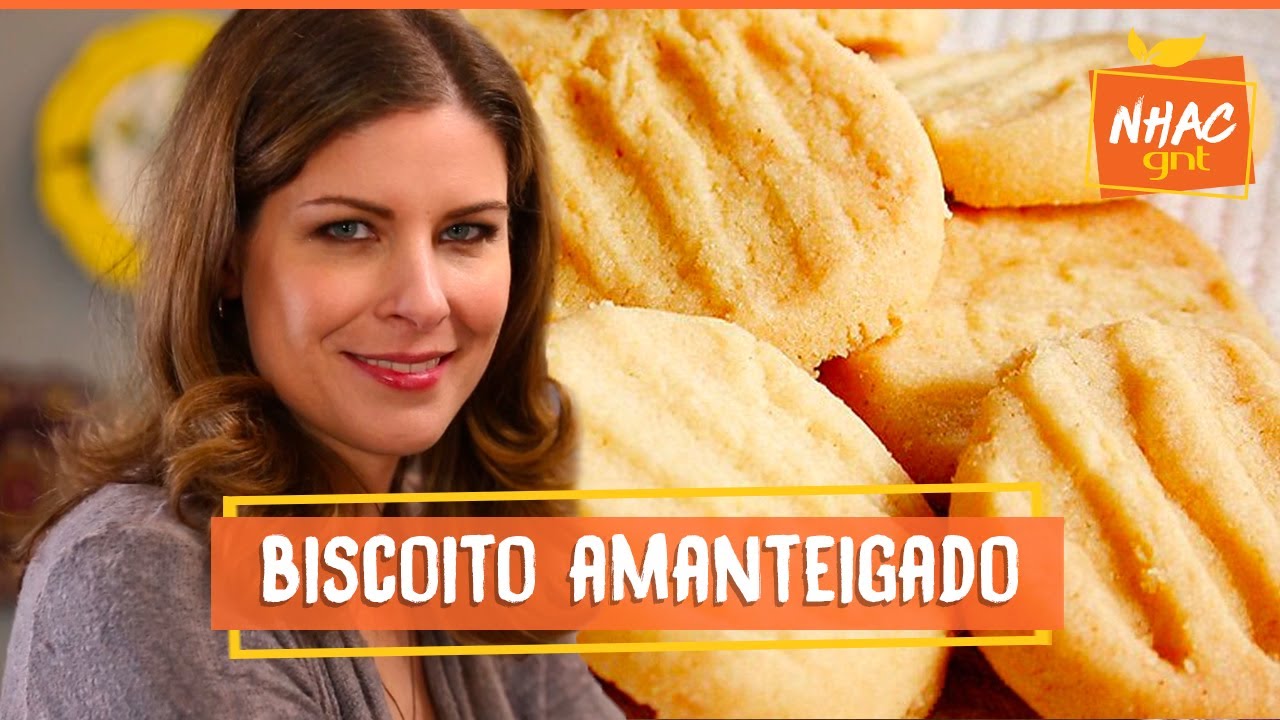 Biscoitos amanteigados com TRÊS ingredientes | Rita Lobo | Cozinha Prática