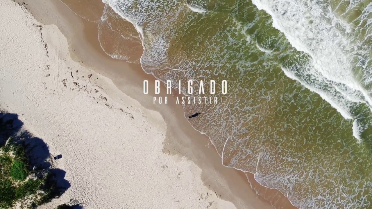 VEJA A PRAIA CENTRAL NAVEGANTES - SC DE CIMA (Imagens a&eacute;reas de DRONE)  FULL HD