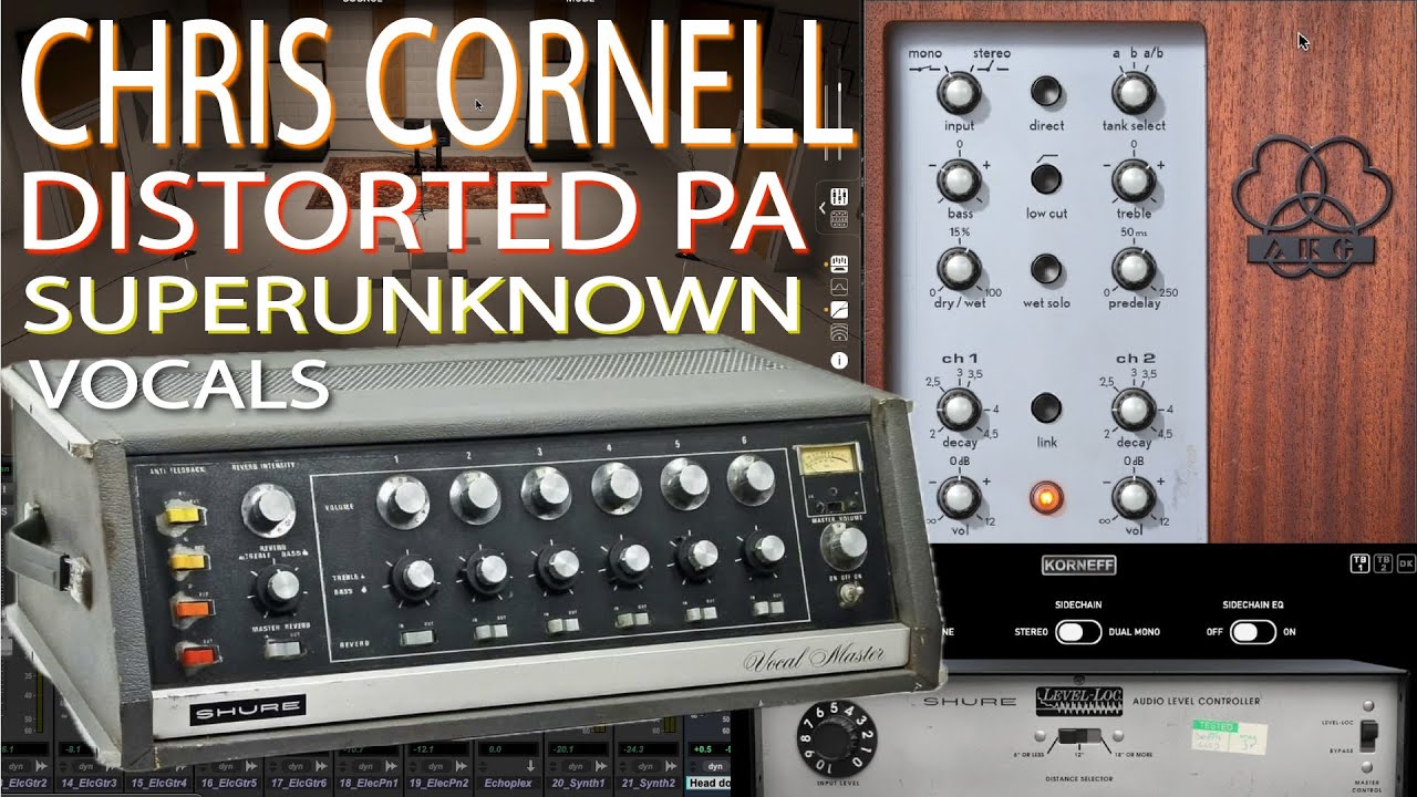 Simulating Chris Cornell's Distorted Vocals from Soundgarden's Head Down & Black Hole Sun