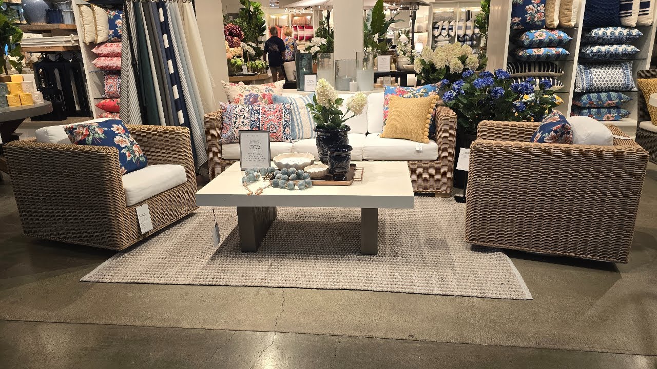 New At Pottery Barn || Stunning High End Home Decor Finds & Furniture || Summer 2024!! ❤️👌