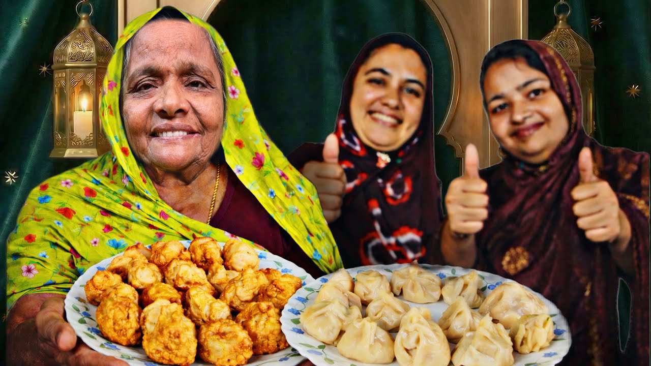 Steamed & Fried Momos🔥🥟 | மென்மையான ஸ்டீம் + கிரிஸ்பி ஃப்ரைடு சிக்கன் மோமோஸ் 🧄