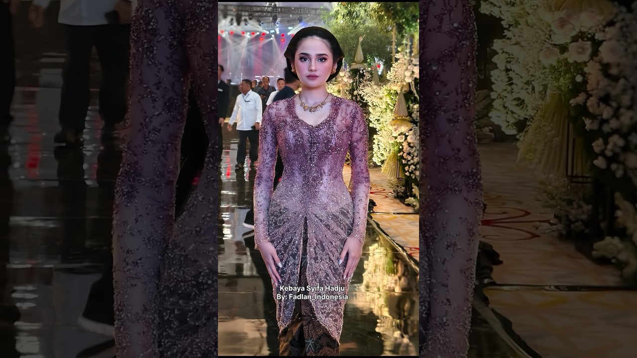Syifa Hadju in Luxury Kebaya By: Fadlan_Indonesia  #kebayamodern #kebaya #traditionalwear