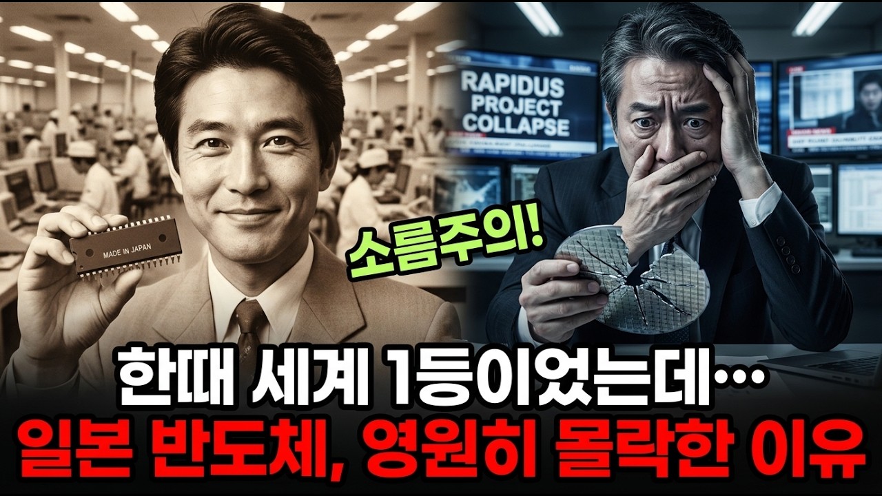 5조원 쏟아붓고도 망했다? '딥시크 쇼크'가 밝힌 일본 반도체의 충격적 진실