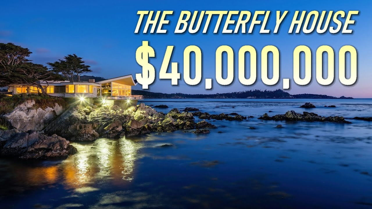 The Butterfly House - One of the most iconic Architectural Masterworks in America asks $40 Million