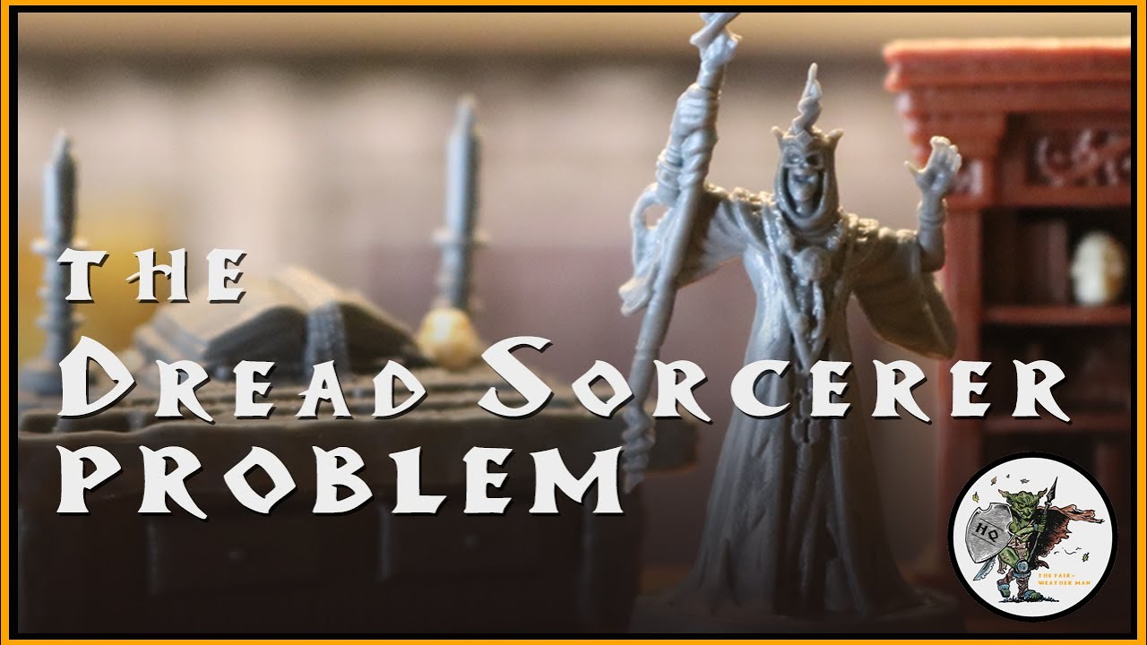The Dread Sorcerer Problem: Custom Sculpt Replacements for HeroQuest Villians!