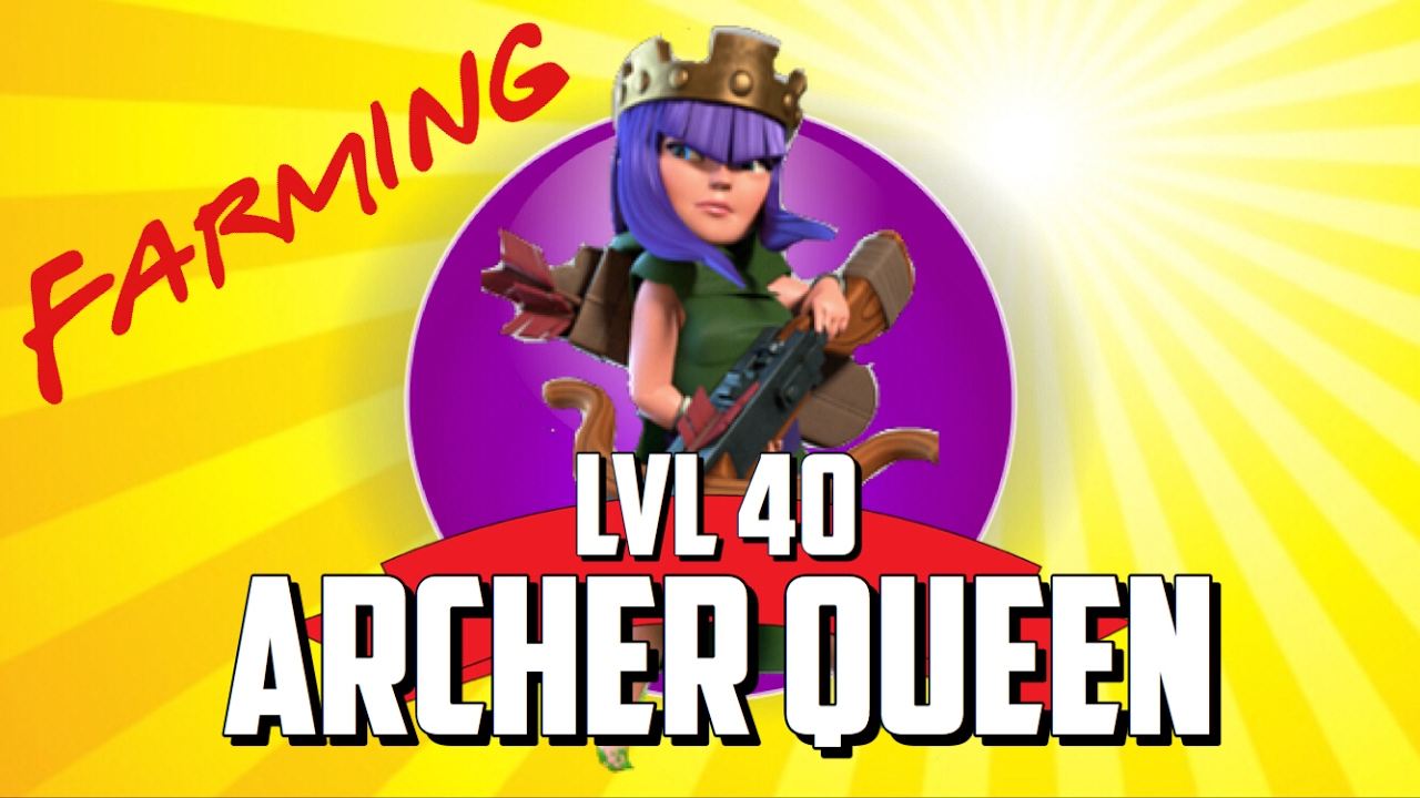 CLASH OF CLANS - TH10 FARMING STRATEGY | MAXING AQ LVL 40
