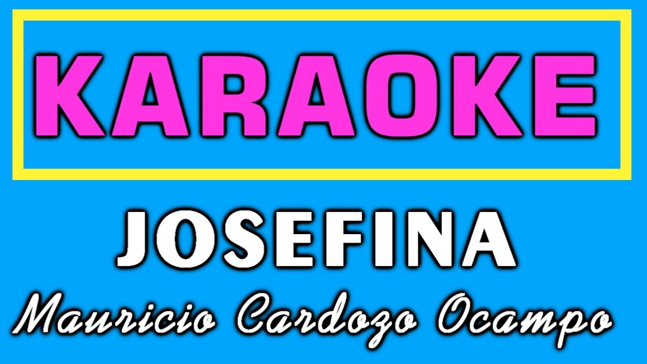 KARAOKE POLCA PARAGUAYA - Josefina de Mauricio Cardozo Ocamopo