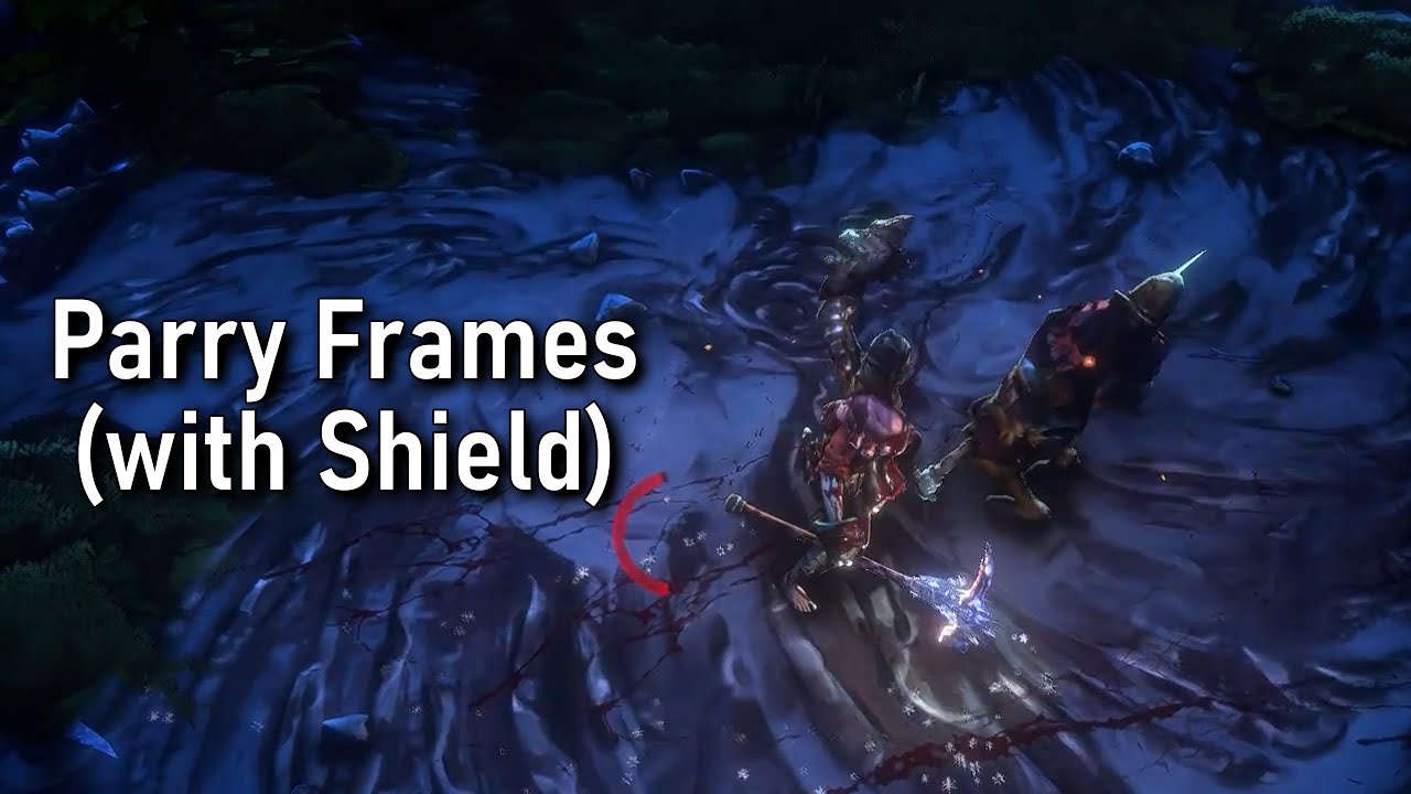Parry Frames (Shielded), and an intro to attack animation phases [No Rest for the Wicked]