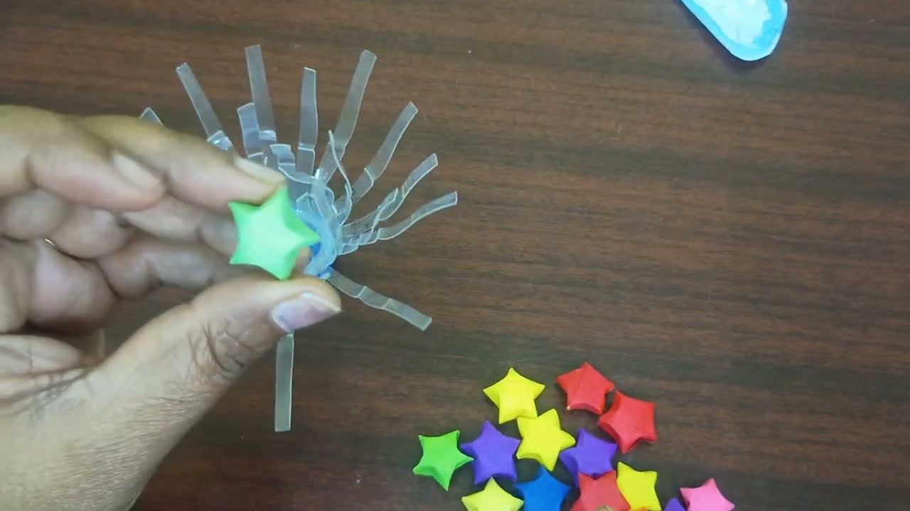 Best out of waste thing without glue. #diy#craft #balsainikpublicschool #luckystar 