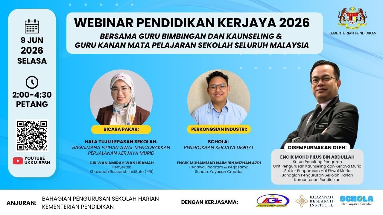 &ldquo;Hala Tuju Lepasan Sekolah: Bagaimana Pilihan Awal Mencorakkan Perjalanan Kerjaya Murid&rdquo;
