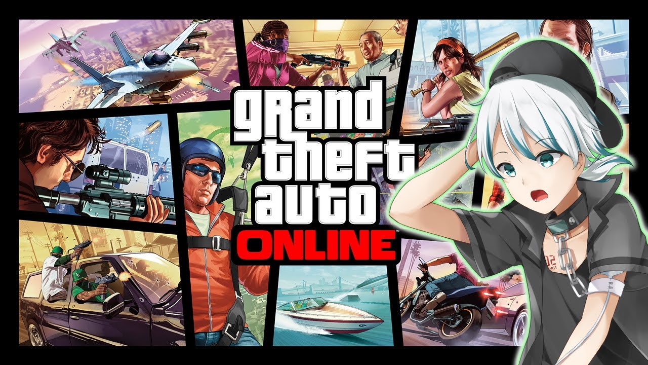 【GTA5 / PC版 / 初心者】GTA5オンライン参加型！人数揃えば旧強盗！【麦星ハレ / 新人Vtuber】