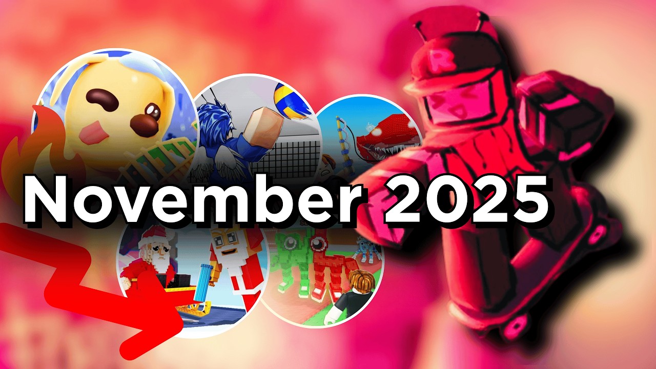Most Played Roblox Games (November 2025)