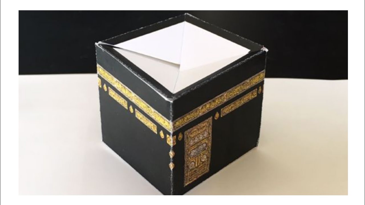 Kaaba Patterned Tasbeeh box unique craft ideas