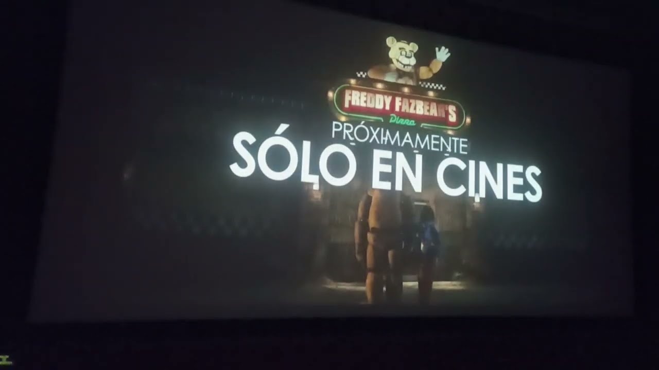 FNaF La película Trailer en CINEMEX en proyección de La Monja 2