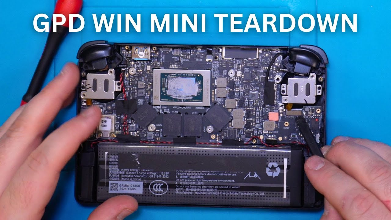 GPD WIN Mini Teardown: Full Disassembly & Reassembly Guide 🛠️