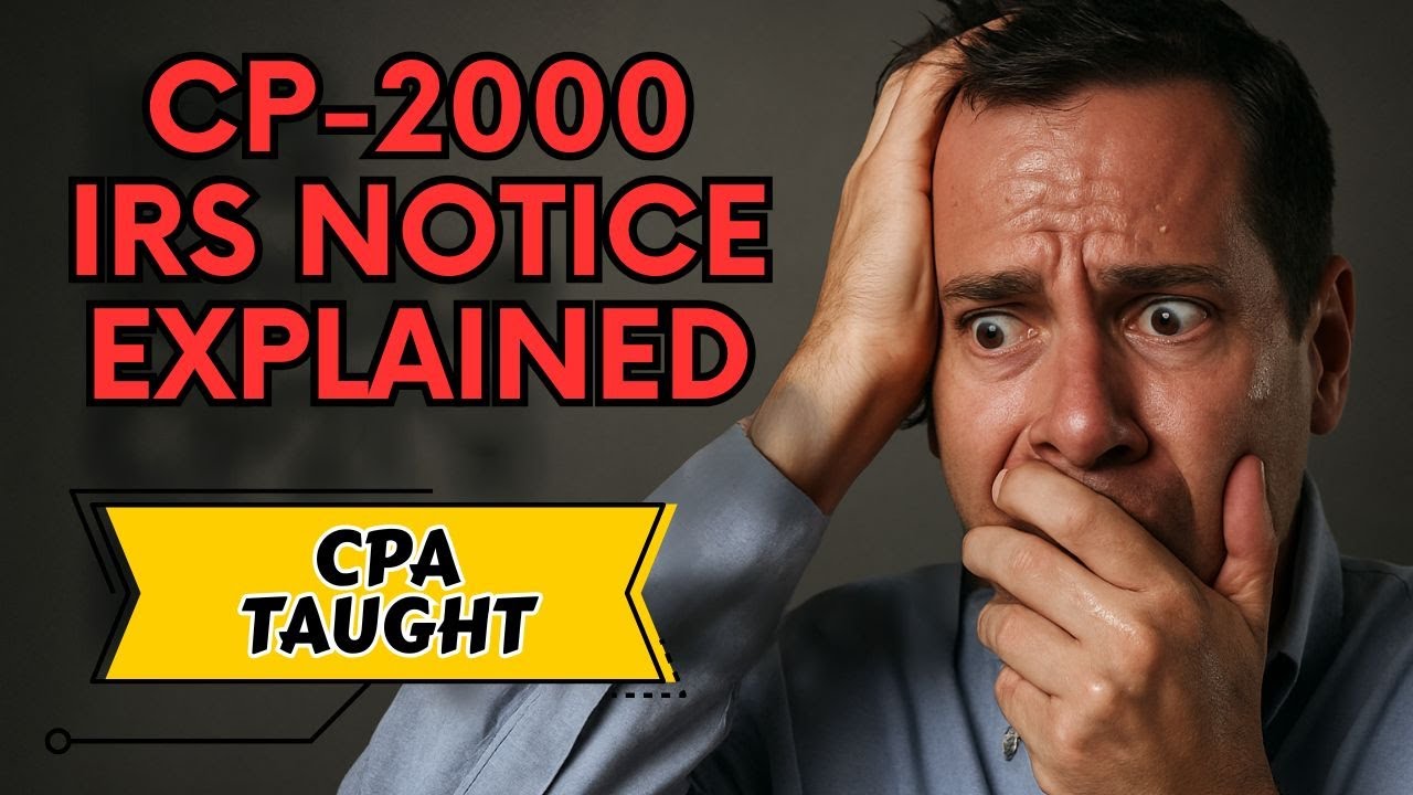 IRS CP2000 Notices Explained - And How to Fight Back!