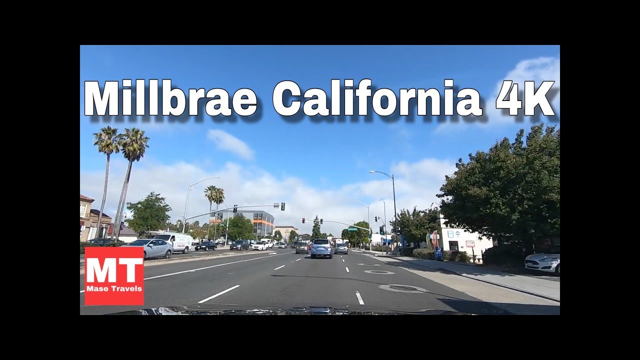 Millbrae California USA - El Camino Real, Silicon Valley Drive USA 🏆