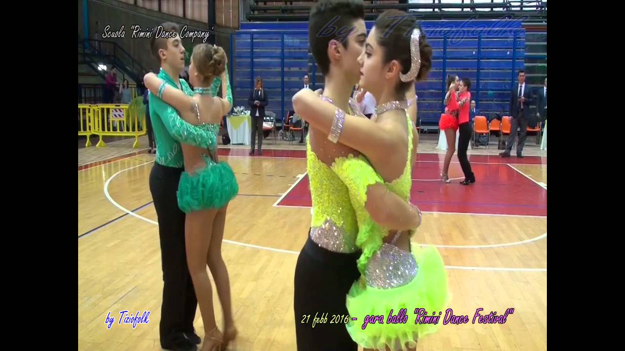 Gara Ballo RIMINI DANCE COMPANY classe B1 categorie 14x15 e 19x24